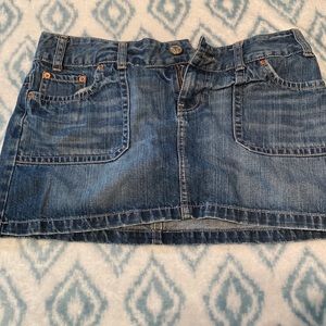 Vintage American Eagle jean skirt
